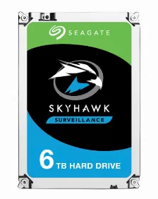  Disco Duro Seagate Skyhawk , 6tb, Sata3, 3.5pulg, 256mb Ideal Para Vigilancia St6000vx001