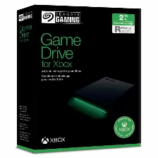 Disco Duro Externo Seagate Game Drive 2tb, Para Xbox, Portable Hdd, Usb 3.0, Iluminacion Led Color Verde, Negro