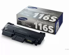 Toner Samsung Negro D116s P/ Sl-m2675fn Sl-m2825nd Sl-m2875fd / 1200 Pag. Original