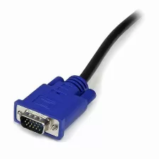 Cable Kvm Startech De 1,8m Ultra Delgado Todo En Uno Vga Usb Hd15 - 6t Pies 2 En 1, (sveconus6)