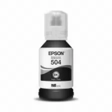 Botella De Tinta Epson 504 Negro (t504120-al) 127ml, Para L4150, L4160, L6161, L6171 Original