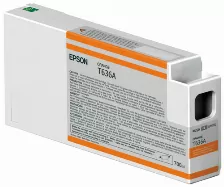 Cartucho De Tinta Epson Singlepack Orange T636a00 Ultrachrome Hdr 700 Ml Original, Naranja, 700 Ml, Compatibilidad Stylus Pro 7890/7900/wt7900/9xx0