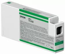 Cartucho De Tinta Epson Singlepack Green T636b00 Ultrachrome Hdr 700 Ml Original, Verde, 700 Ml, Compatibilidad Stylus Pro 7900/9900