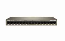  Switch Tenda Teg1016m No Administrado, Cantidad De Puertos 16, Gigabit Ethernet (10/100/1000), 32 Gbit/s