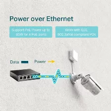 Switch Tp-link Tl-sg1005p 5puertos Gigabit Ethernet Desktop, 4xpoe (10/100/1000) 65w