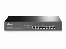  Switch Tp-link Tl-sg1008mp No Administrado, Cantidad De Puertos 8, (poe +) 8, Gigabit Ethernet (10/100/1000), 16 Gbit/s, Negro