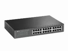 Switch Tp-link 24 Puertos Gigabit Desktop Or Rackmount Switch 10/100/1000 Mbps No Administrable Montaje En Rack