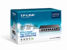 Switch Tp-link Tl-sg108, 8 Puertos, 10/100/1000mbps, No Administrado