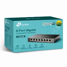 Switch Tp-link Tl-sg108e, 8 Puertos, Gigabit Ethernet (10/100/1000)