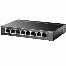 Switch Tp-link 8-port Gigabit Easy Smart Con 4-puertos Poe, (tl-sg108pe)
