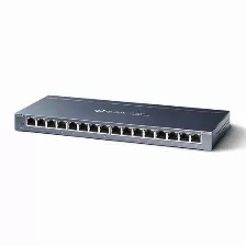 Switch Tp-link 16 Puertos, Gigabit Ethernet 10/100/1000, No Administrable
