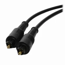  Cable De Fibra Optica Xcase Toslink Macho - Toslink Macho 1.8m Negro (toslinkca180)