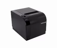 Impresora De Recibo Techzone Tzbe301 Térmico, Tipo Impresora De Tpv, Velocidad 300 Mm/seg, Alámbrico, Usb Si, Interfaz De Serie Rj-11, Rs-232, Color Negro