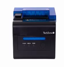 Impresora De Recibo Techzone Tzbe302w Térmico, Tipo Impresora De Tpv, Velocidad 230 Mm/seg, Inalámbrico Y Alámbrico, Usb Si, Color Negro