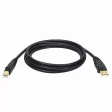 Cable Usb Tripp Lite Transferencia De Datos 480 Mbit/s, Color Negro