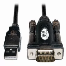 Cable Serial Tripp Lite U209-000-r Cable Adaptador De Usb-a A Serial Rs232 (db9) - (m/m), 1.52 M [5 Pies], Negro, Blanco, 1.52 M, Usb A, Db9, Macho, Macho