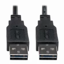  Cable Usb Tripp Lite Transferencia De Datos 480 Mbit/s, Color Negro