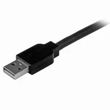 Cable Usb Startech.com Transferencia De Datos 480 Mbit/s, Color Aluminio, Negro