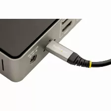 Cable Usb Startech.com Transferencia De Datos 5000 Mbit/s, Color Negro, Gris