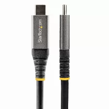 Cable Usb Startech.com Transferencia De Datos 10000 Mbit/s, Color Negro, Gris