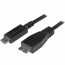  Cable Usb Startech.com Transferencia De Datos 10000 Mbit/s, Color Negro