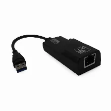  Adaptador Xcase Usb 3.0 A Ethernet 10/100/1000 Mbps Color Negro Usb3gigethe