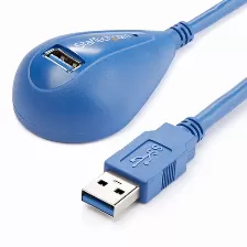 Cable Usb Startech.com Transferencia De Datos 5000 Mbit/s, Color Azul