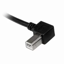 Cable Adaptador Usb 1m Para Impresora Acodado - 1x Usb A Macho - 1x Usb B Macho - Startech.com Mod. Usbab1ml