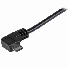 Cable De 1m Micro Usb Con Conector Acodado A La Derecha - Cable De Carga Y Sincronizacion - Startech.com Mod. Usbaub1mra