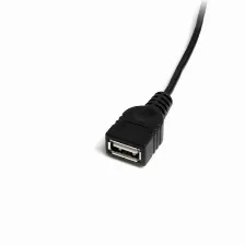 Cable Usb Startech.com Usbmusbfm1 Transferencia De Datos 480 Mbit/s, Color Negro