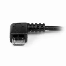 Cable Adaptador Startech (uusbotgra) Micro Usb Macho En ángulo A La Derecha A Usb Hembra Otg De 12cm