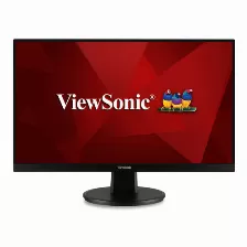  Monitor Viewsonic Va2447-mh Led, 24 Pulgadas, 1 X Hdmi, 1 X Vga, 1920 X 1080 Pixeles, Respuesta 5 Ms, 75 Hz, Panel Mva, Color Negro