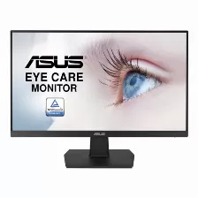  Monitor Asus Va24ehe 23.8 Pulgadas, Full Hd, Ips, 1xvga, 1xhdmi, 1xdvi, Plana, Color Negro, 75hz, 5ms