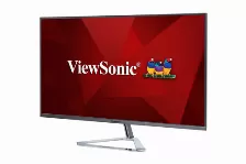 Monitor Viewsonic Vx Series Vx3276-2k-mhd Led 32 Pulgadas, 2xhdmi, 1xdp, 2560 X 1440 Pixeles, Respuesta 4 Ms, Panel Ips, Color Plata
