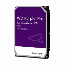 Disco Duro Western Digital Purple Pro, 10tb, 256mb, Sata Iii, 7200rpm, 3.5 Pulgadas, Videovigilancia
