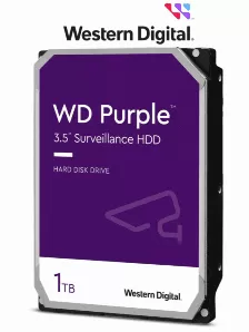 Disco Duro Western Digital Purple 1tb, 3.5 Pulgadas, 64mb Cache, Videovigilancia