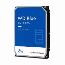 Disco Duro Western Digital Blue 2tb, Sata Iii, Cache 64 Mb, 3.5 Pulgadas