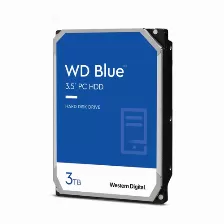 Disco Duro Western Digital Blue 3000 Gb, Sata, 5400 Rpm, Cache 256 Mb, 3.5
