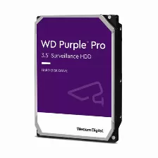Disco Duro Sata Western Digital Purple Pro 8tb, 3.5pulgadas, Sata Iii, 7200 Rpm, Cache 256mb, Videovigilancia
