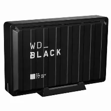 Disco Duro Externo Western Digital Black D10 8000 Gb, Usb Type-a / Micro-usb B 3.2 Gen 1 (3.1 Gen 1), Negro, Blanco