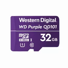 Memoria Micro Sd Western Digital Purple, 32gb, Uhs-i, Ideal Para Grabacion De Video