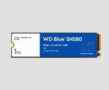 Unidad De Estado Solido Western Digital Blue Sn580 1tb, M.2, Pci Express 4.0 Lectura 4150 Mb/s, Escritura 4150 Mb/s