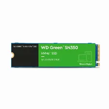 Ssd Western Digital Green Sn350 250gb, M.2, Pci Express 3.0 Lectura 2400 Mb/s, Escritura 3500 Mb/s