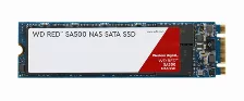 Ssd Western Digital Red Sa500 500 Gb, M.2, Serial Ata Iii 6 Gbit/s, Lectura 560 Mb/s, Escritura 530 Mb/s