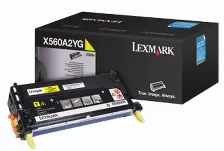 Toner Laser Lexmark Color Amarillo / Rendimiento Estandar / X560a2yg / Hasta 4,000 Paginas / 5% De Cobertura / Para Modelos: X560