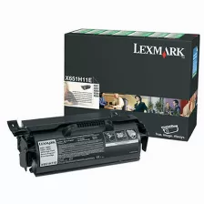  Tóner Lexmark X651h11l Original, Negro, Compatibilidad X651, X652, X654, X656, X658