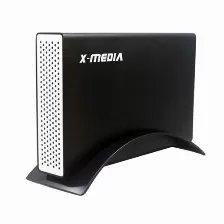 Enclosure X-media Xm-en3251u3-bk Para Unidades 3.5 Pulgadas De Sata A Usb 3.0