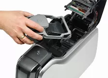 Impresora De Tarjetas Plasticas Zebra Zc300 Sublimacion/transferencia Termica, 300 X 300 Dpi, Velocidad Monocromo 900 Tarjeta/hora, Lcd, Usb/ethernet