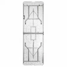 Mesa Modamob Plegable Tipo Portafolio 2.44*0.76*0.74mts, Tubo 25mm Diametro, Panel 4.3cm De Grosor