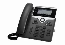 Teléfono Ip Cisco 7821, Teléfono Ip, Negro, Plata, Terminal Con Conexión Por Cable, Policarbonato, Escritorio/pared, 2 Líneas